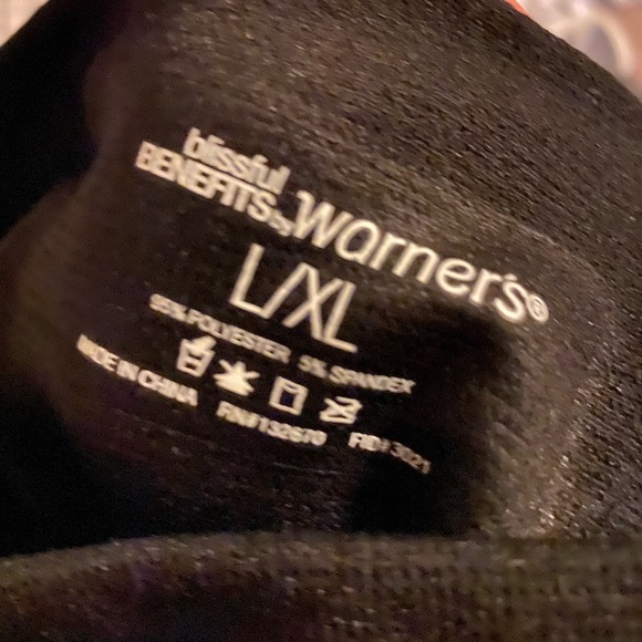 b1 pair black, 1 pair grey tights - Picture 2 of 8